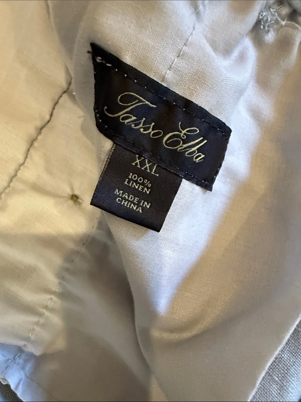 Tasso Elba Men's Linen Casual Trousers